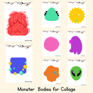 BUILD A MONSTER COLLAGE