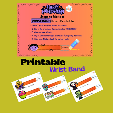 HALLOWEEN PRINTABLE WRIST BAND