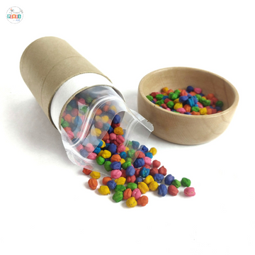 Sensory Chickpeas in Food Colors