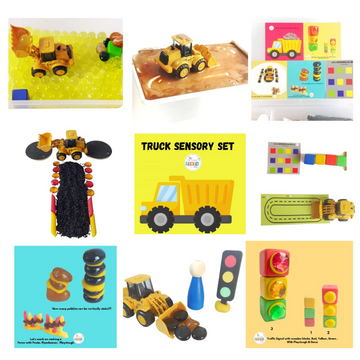 TRUCK SENSORY SET with Box