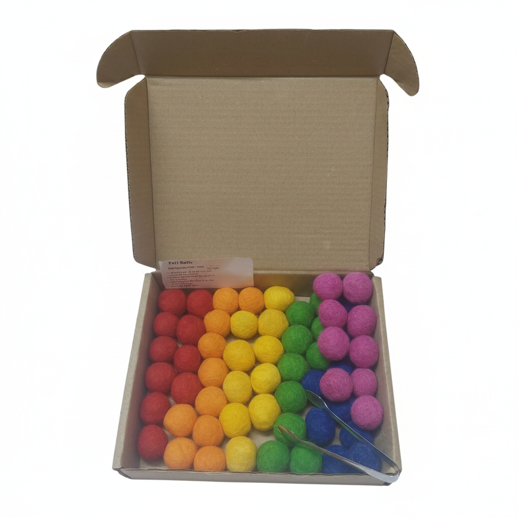 Felt Balls - Multicolored