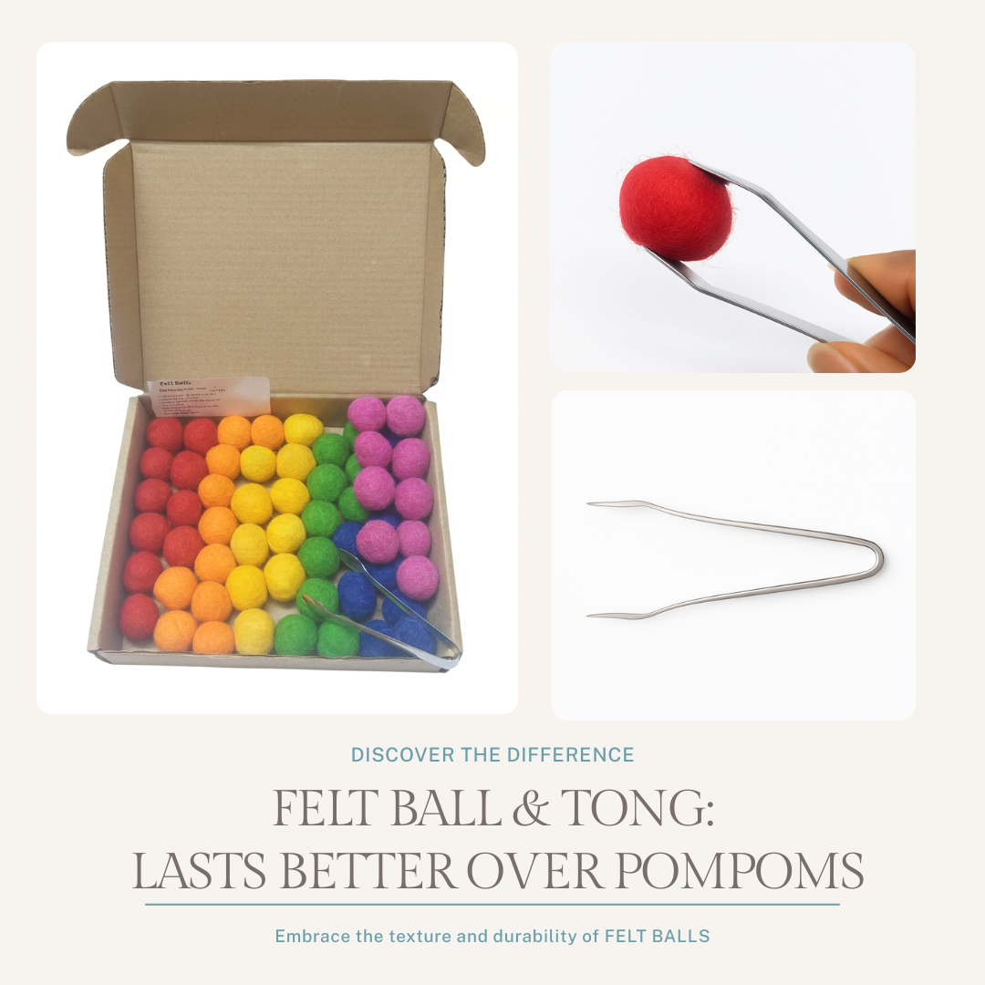 Felt Balls - Multicolored