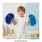 CHEERLEADER STREAMER POMPOMS  – Vibrant Movement Tool for Kids