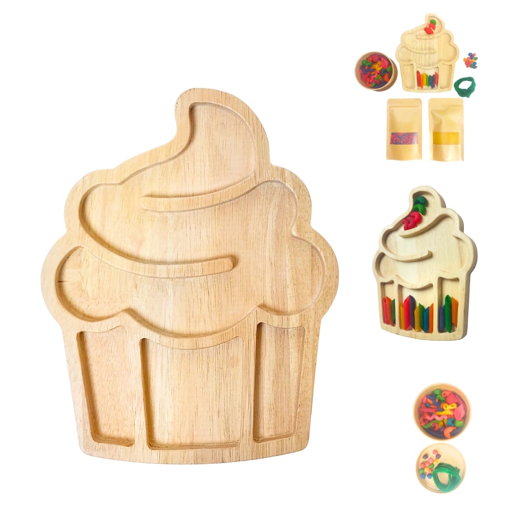 CupCake Concept Tray with Fillers