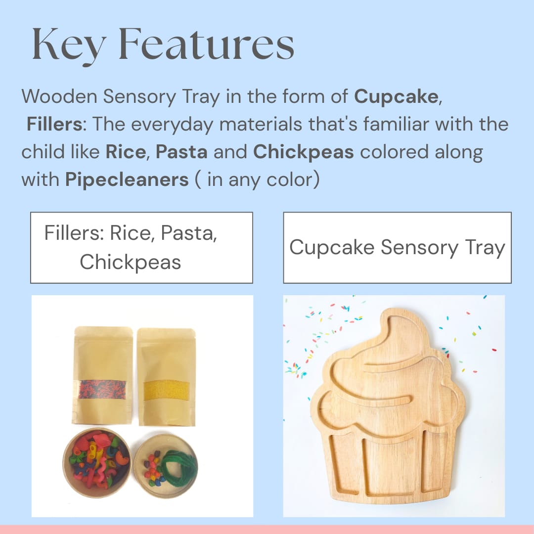 CupCake Concept Tray with Fillers