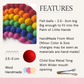 Felt Balls - Multicolored