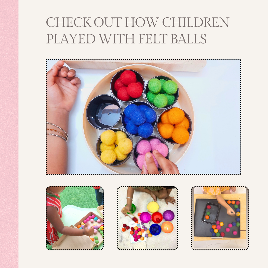 Felt Balls - Multicolored