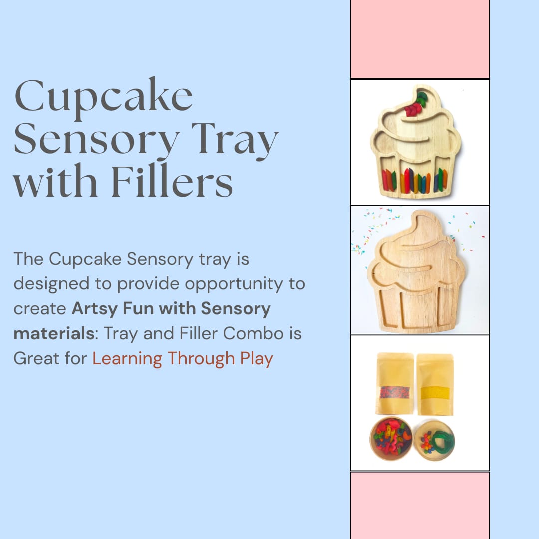 CupCake Concept Tray with Fillers