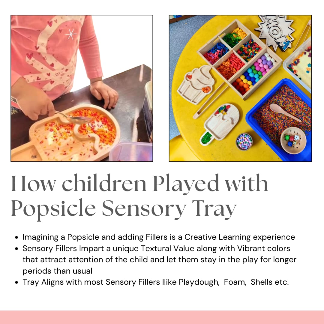 Popsicle Concept Tray with Fillers