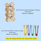 Clay Dough Tools Set of 5 for Kids