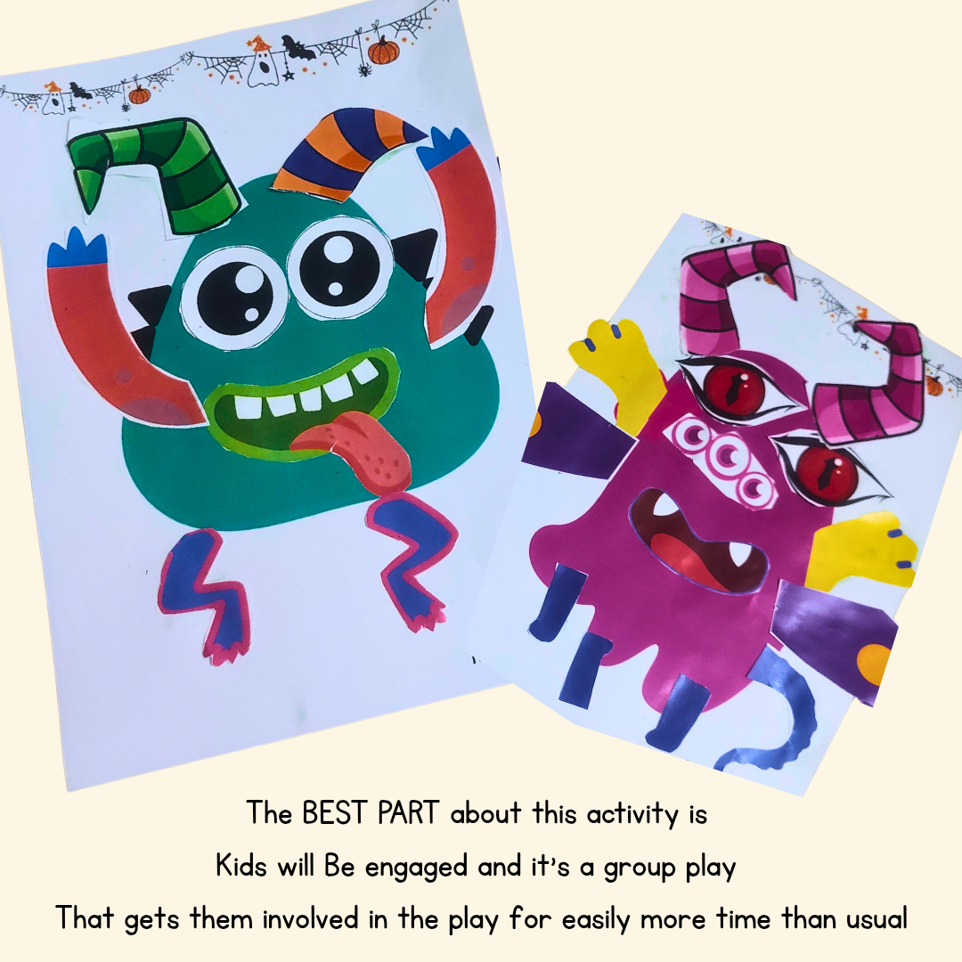 BUILD A MONSTER COLLAGE