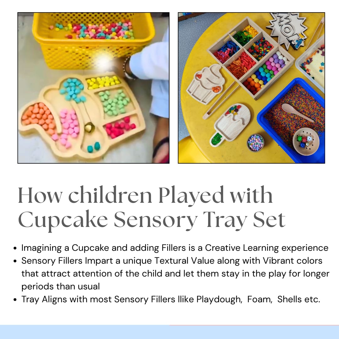 CupCake Concept Tray with Fillers