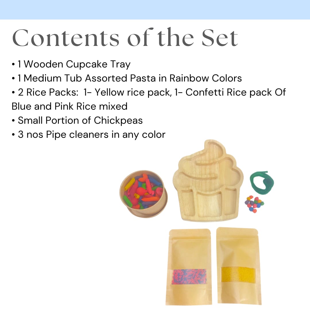 CupCake Concept Tray with Fillers