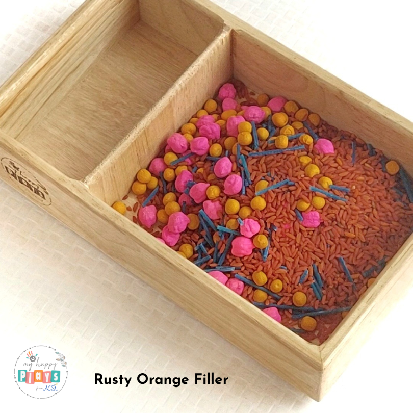 FILLER COMBINATIONS (Rusty Orange/Blue/Green)
