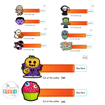 HALLOWEEN PRINTABLE WRIST BAND