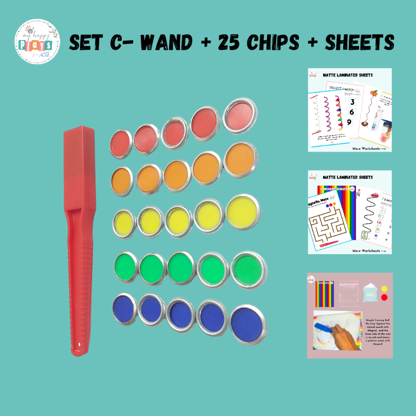MAGNETIC WAND SET (4 Variations Avl.)