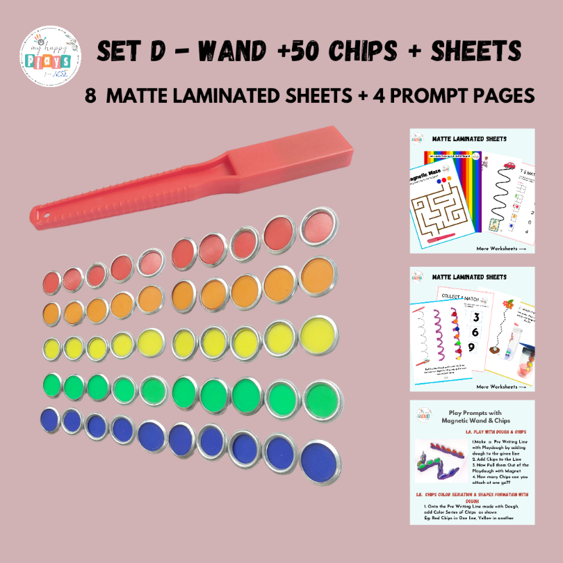 MAGNETIC WAND SET (4 Variations Avl.)