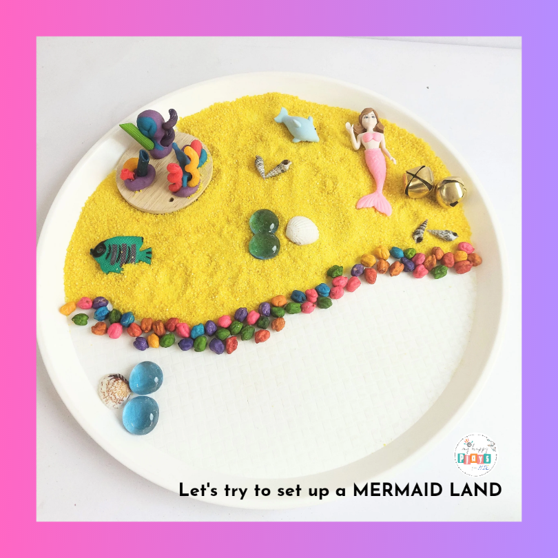 MERMAID SENSORY SET With Box