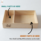 Mini Wooden Tray