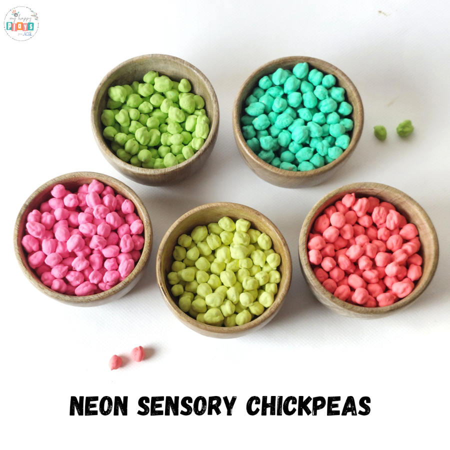 Neon Chickpeas