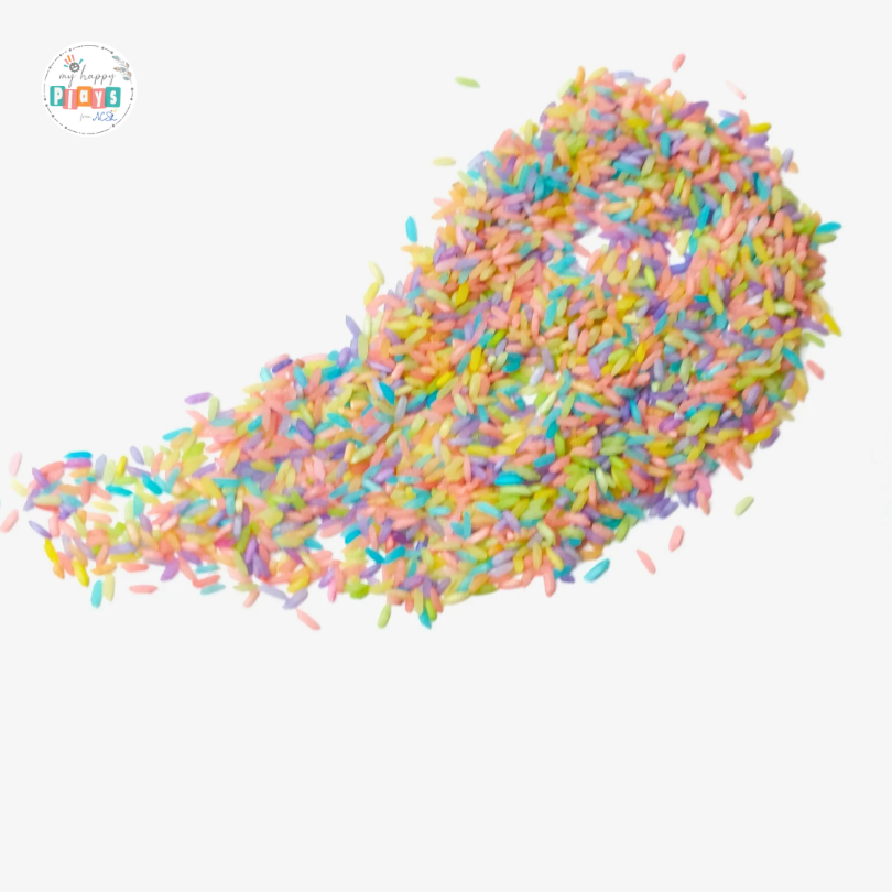 Pastel Rainbow Rice