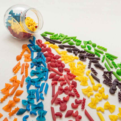 Rainbow Pasta