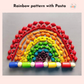 Rainbow Pasta with Prompt Sheets & Pipecleaner