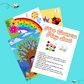Fine Motor Pipe Cleaner Playsheet : Set of 3