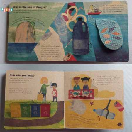 Sea Themed Playset with Eco Book