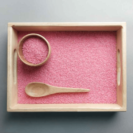 Sensory Rice- Single Colored