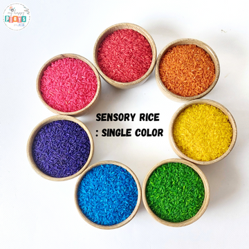 Sensory Rice- Single Colored