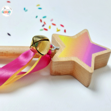 Star Wands Printed