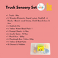 TRUCK SENSORY SET with Box