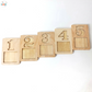Wooden Number Tray 1- 10